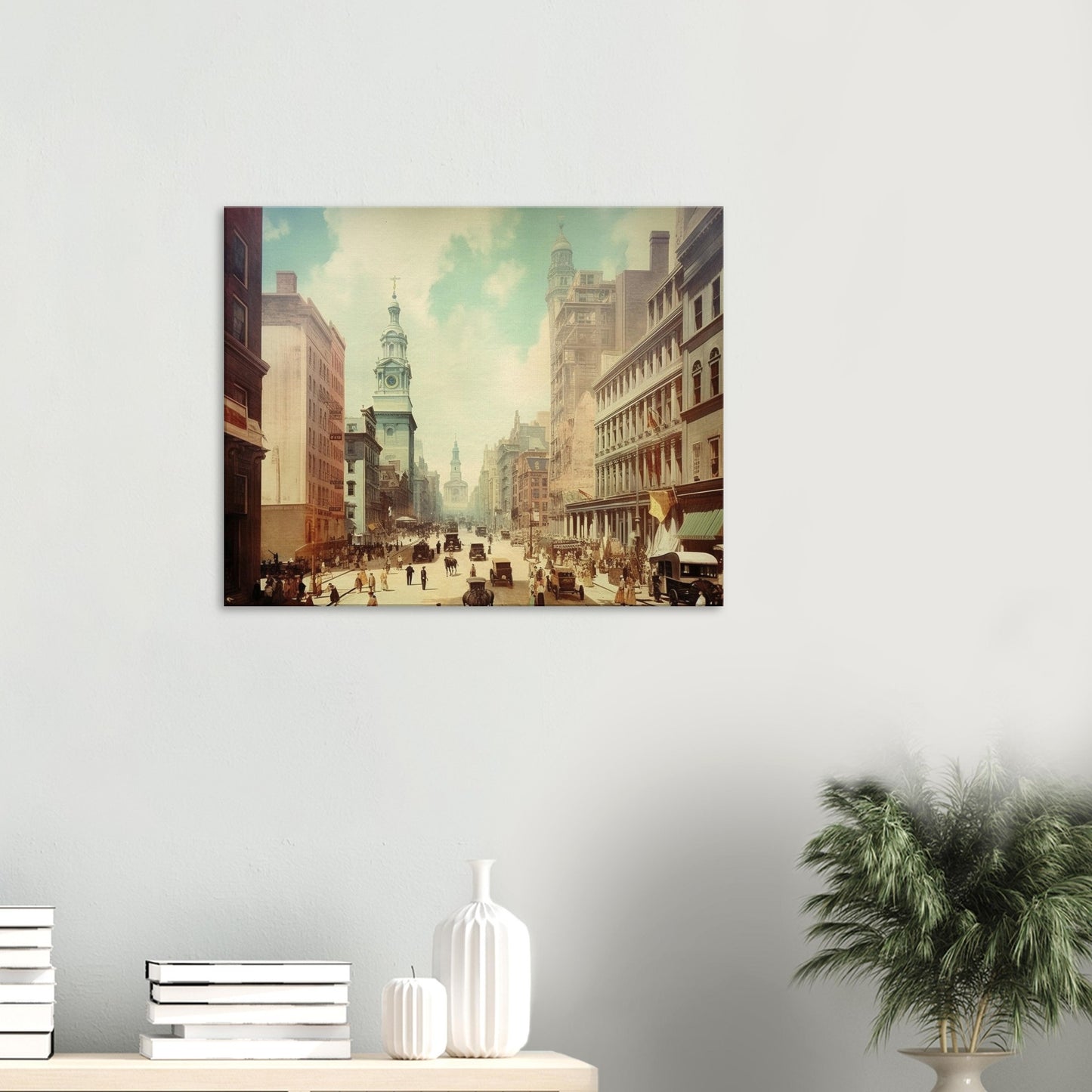 Philadelphia - Canvas - Vintage