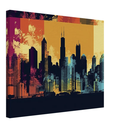 Chicago - Canvas - Pop Art Style