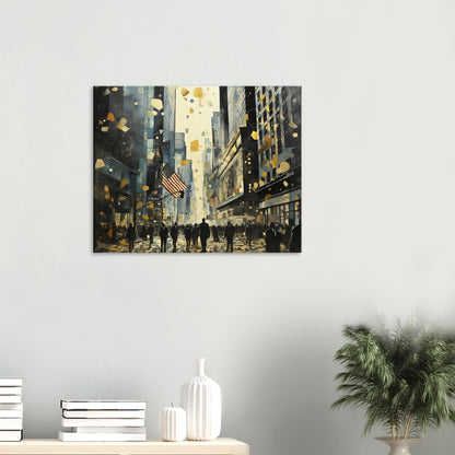 New York City - Canvas - Wall Street Charm