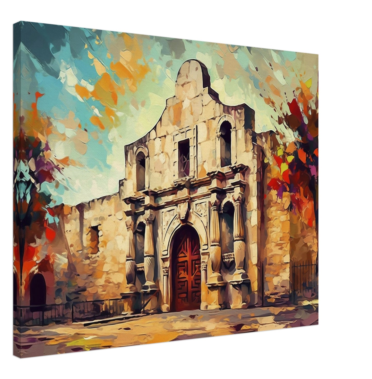 San Antonio - Canvas - The Alamo Rising