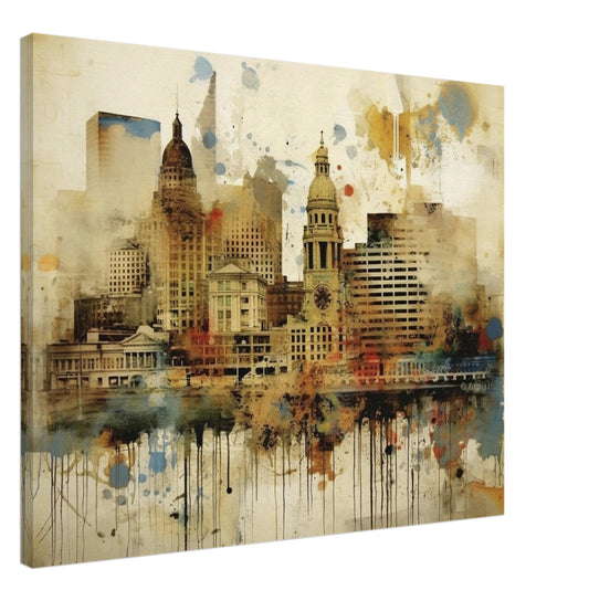 Cincinnati - Canvas - Splashing Around