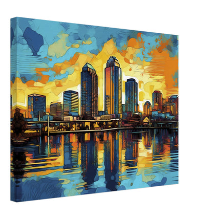 Tampa - Canvas - Skyline Rising