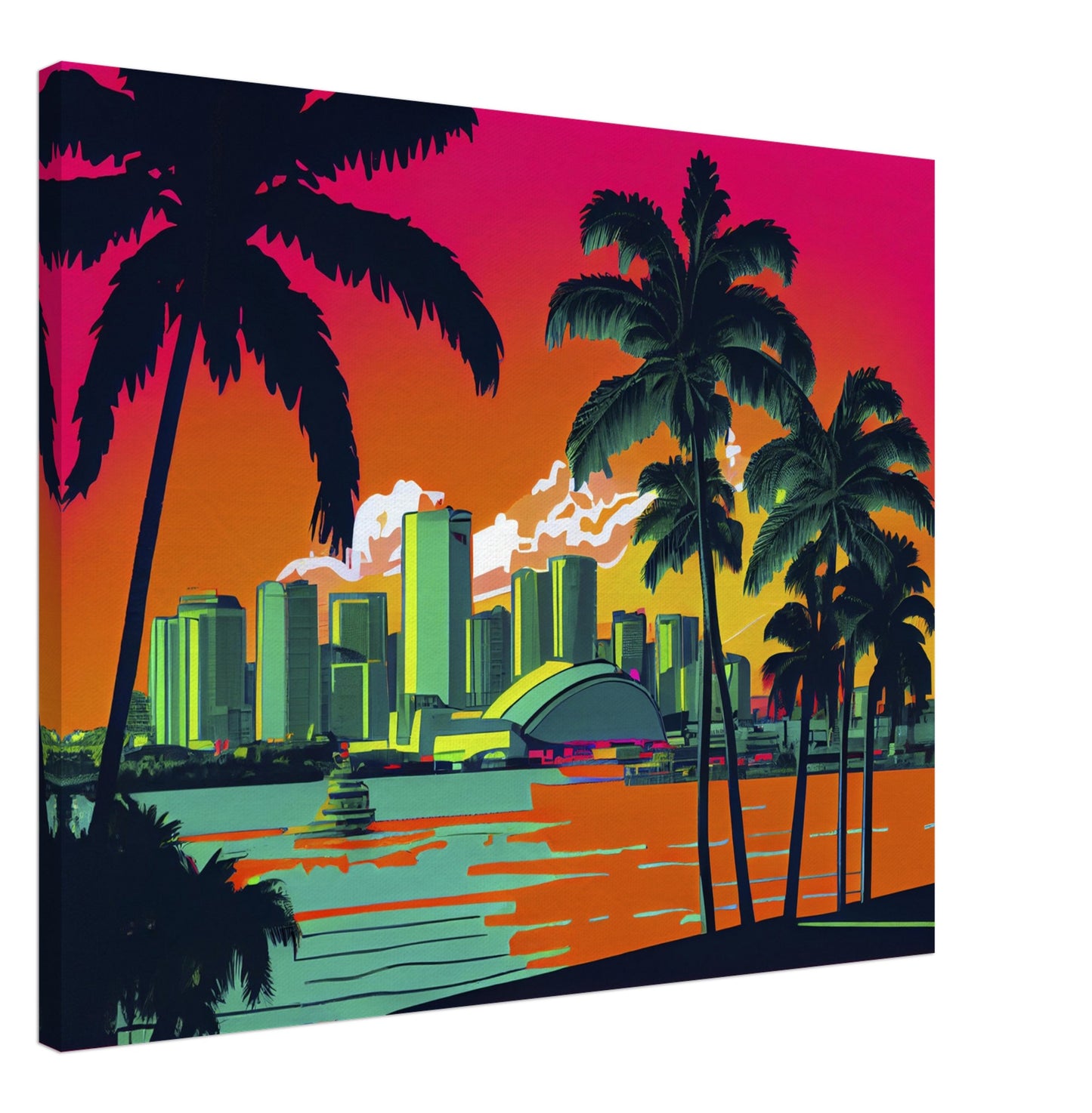 Miami - Canvas - Fauvism Style