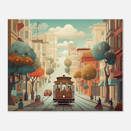 San Francisco - Canvas - Cable Car Heritage