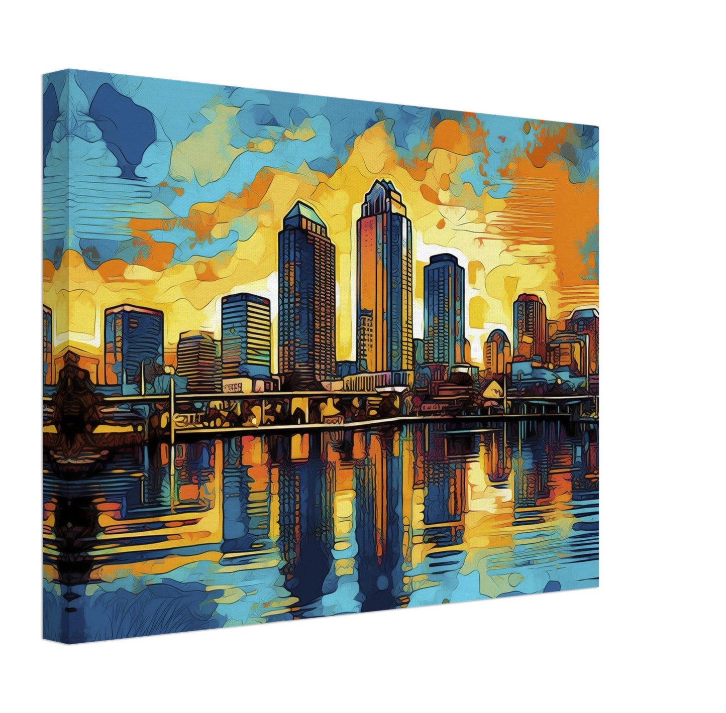 Tampa - Canvas - Skyline Rising