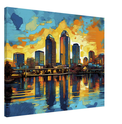 Tampa - Canvas - Skyline Rising