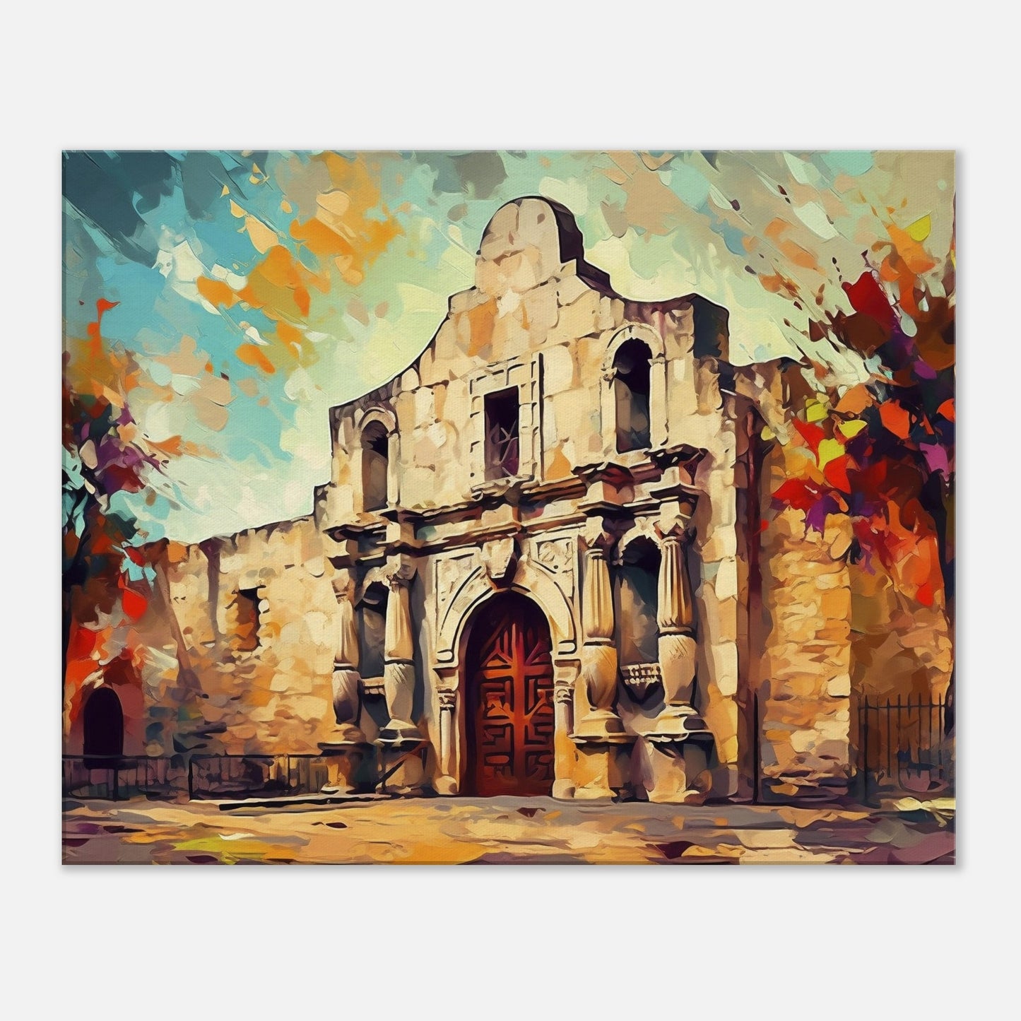 San Antonio - Canvas - The Alamo Rising