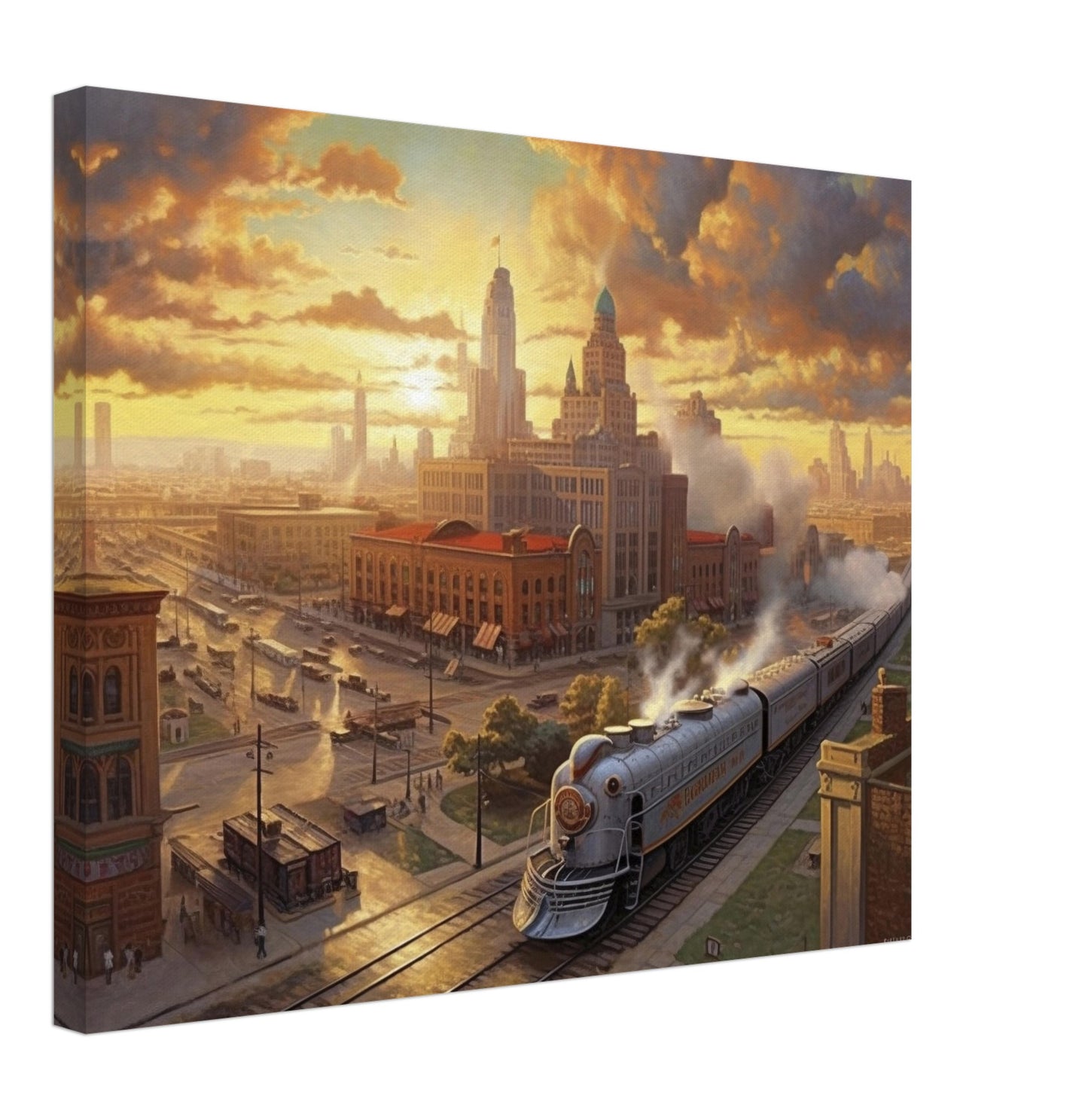 Kansas City - Canvas - Catch The Train