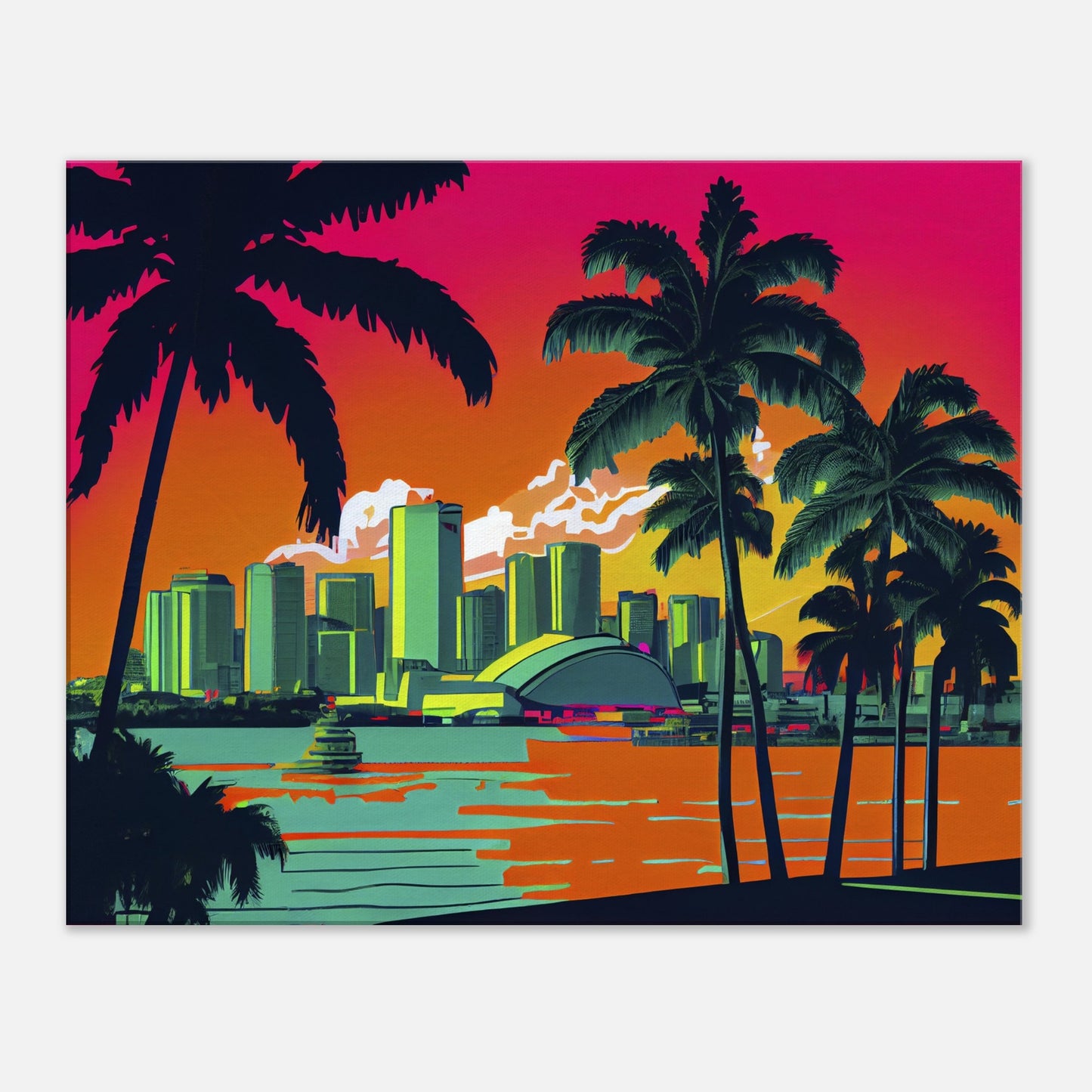 Miami - Canvas - Fauvism Style