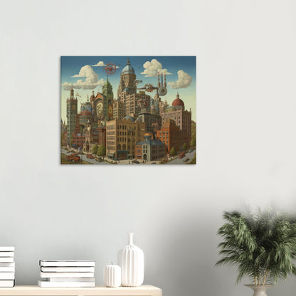 Milwaukee - Canvas - Naive Style