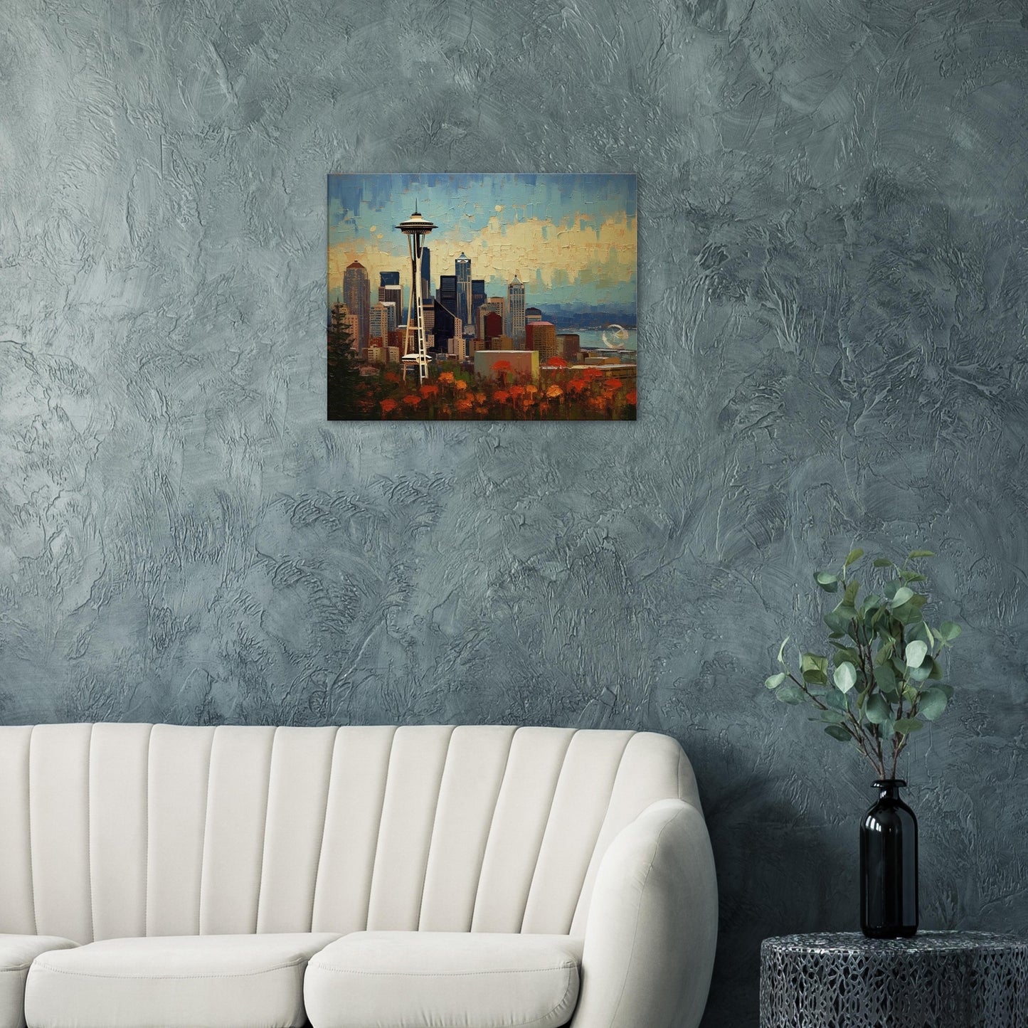 Seattle - Canvas - Post Impressionism