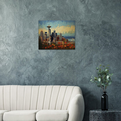 Seattle - Canvas - Post Impressionism