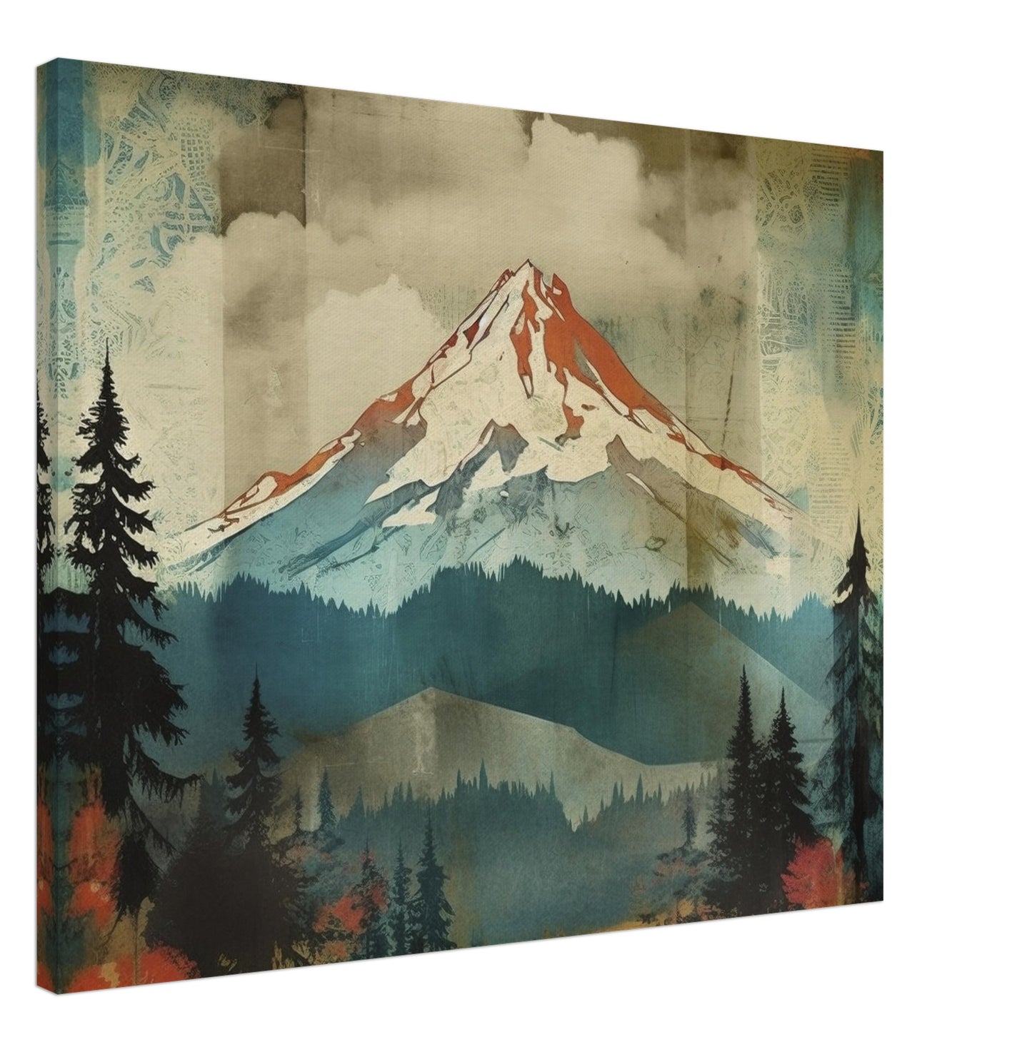Portland - Canvas - Mount Hood Landscape
