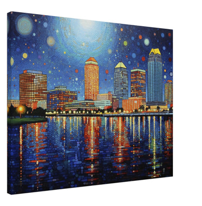Tampa - Canvas - Glowing Sky
