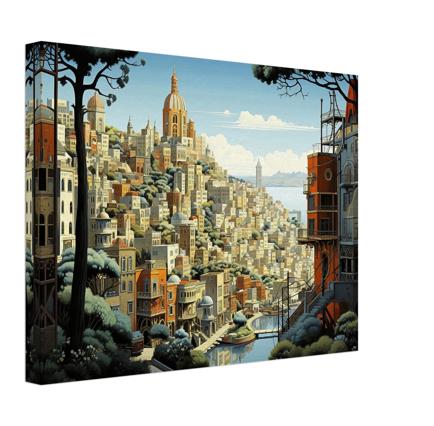 San Francisco - Canvas - Blocks And Blocks