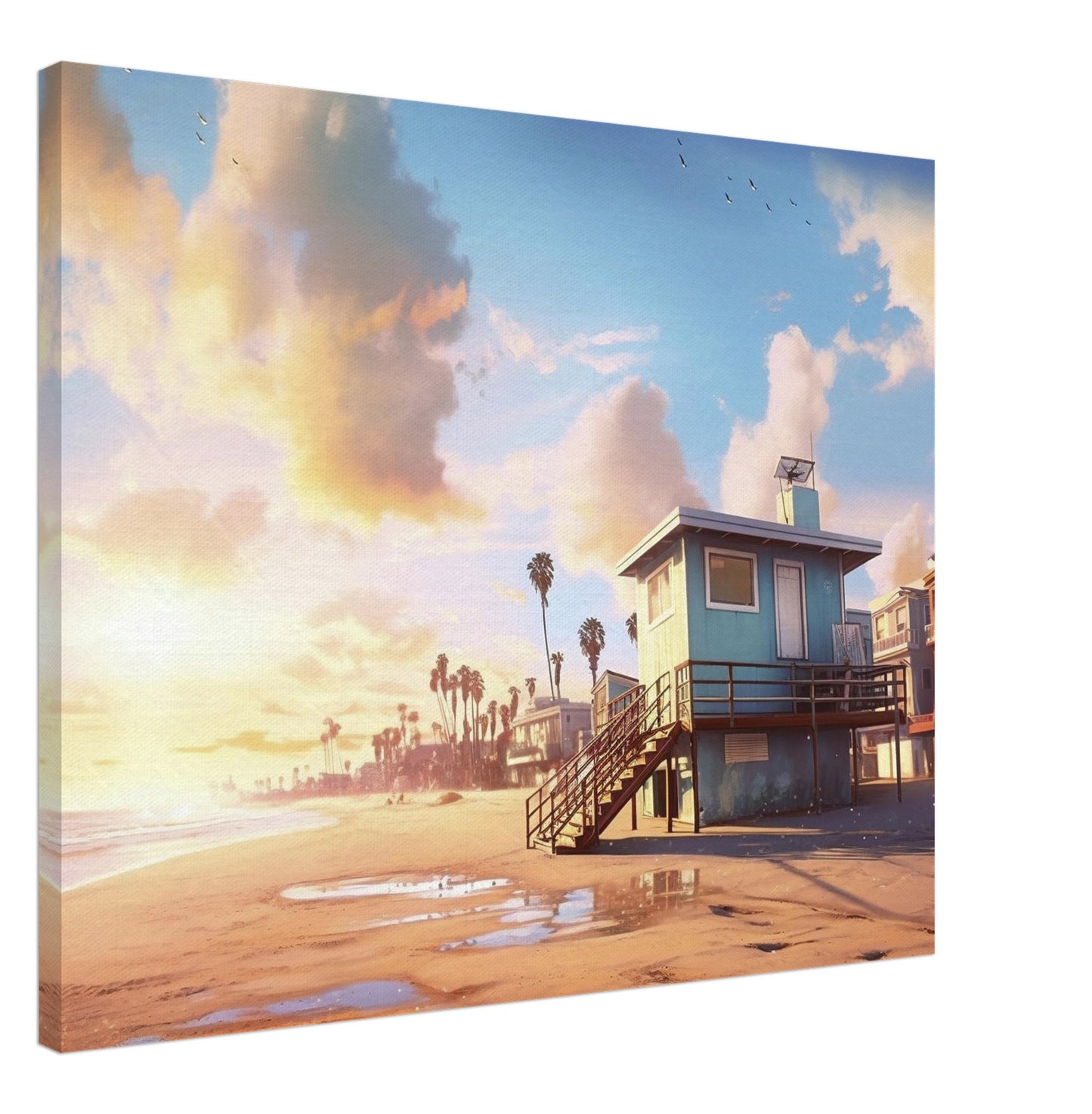 Los Angeles - Canvas - Venice Beach Sun