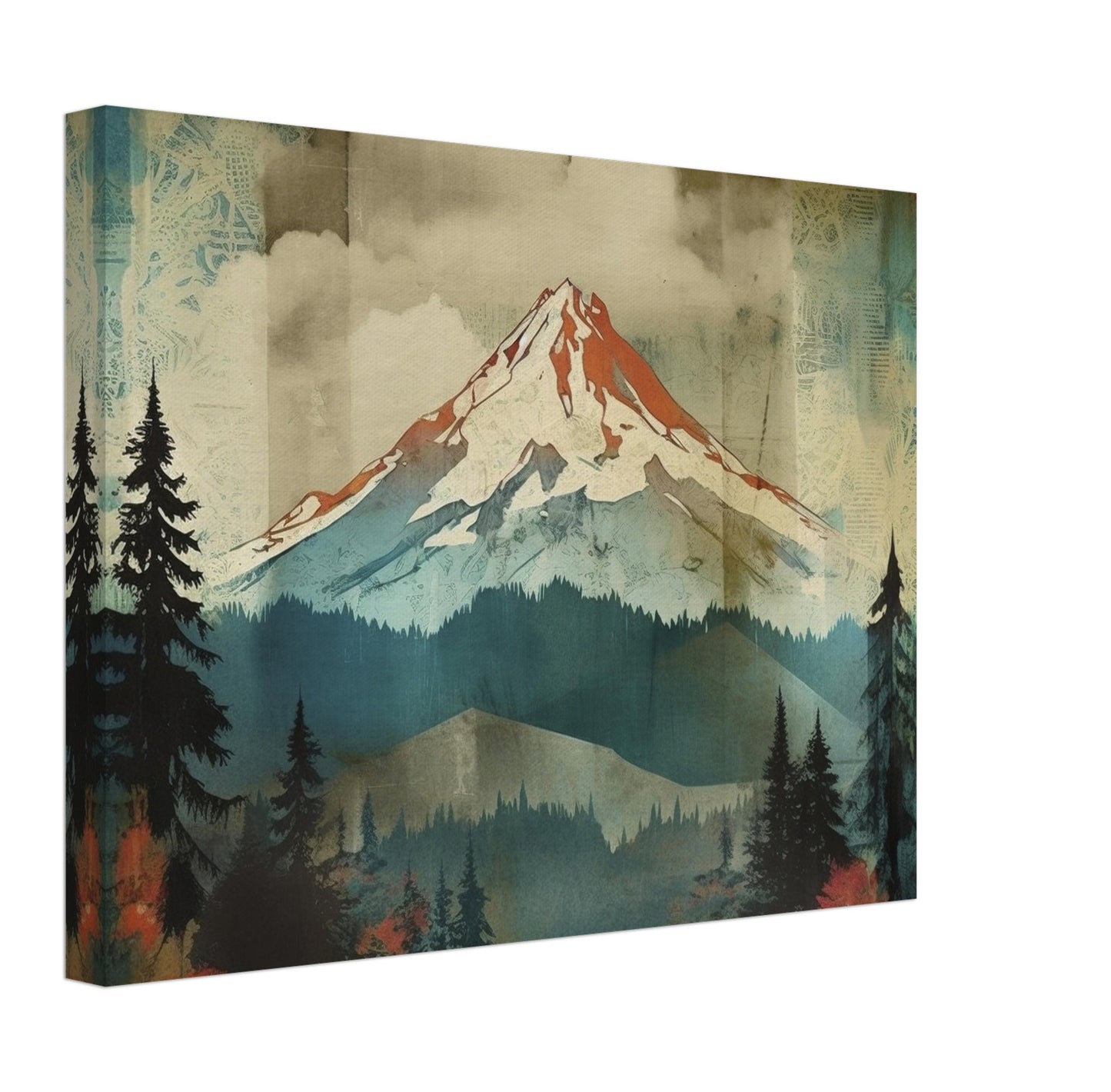 Portland - Canvas - Mount Hood Landscape