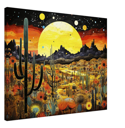 Phoenix - Canvas - Desert At Night