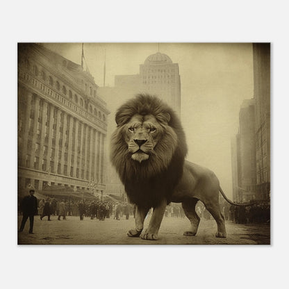 Detroit - Canvas - The Lion