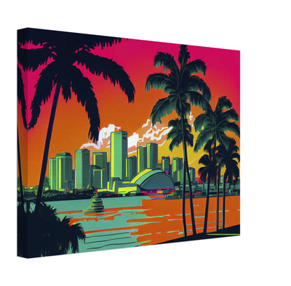 Miami - Canvas - Fauvism Style