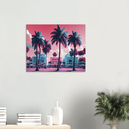 Miami - Canvas - Beach Vibe