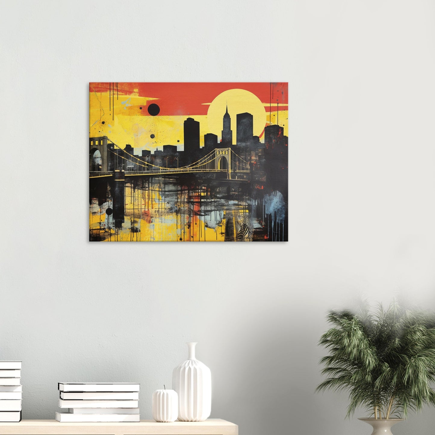 Pittsburgh - Canvas - Bridging Style