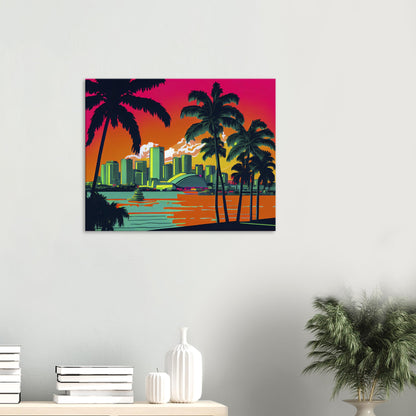 Miami - Canvas - Fauvism Style