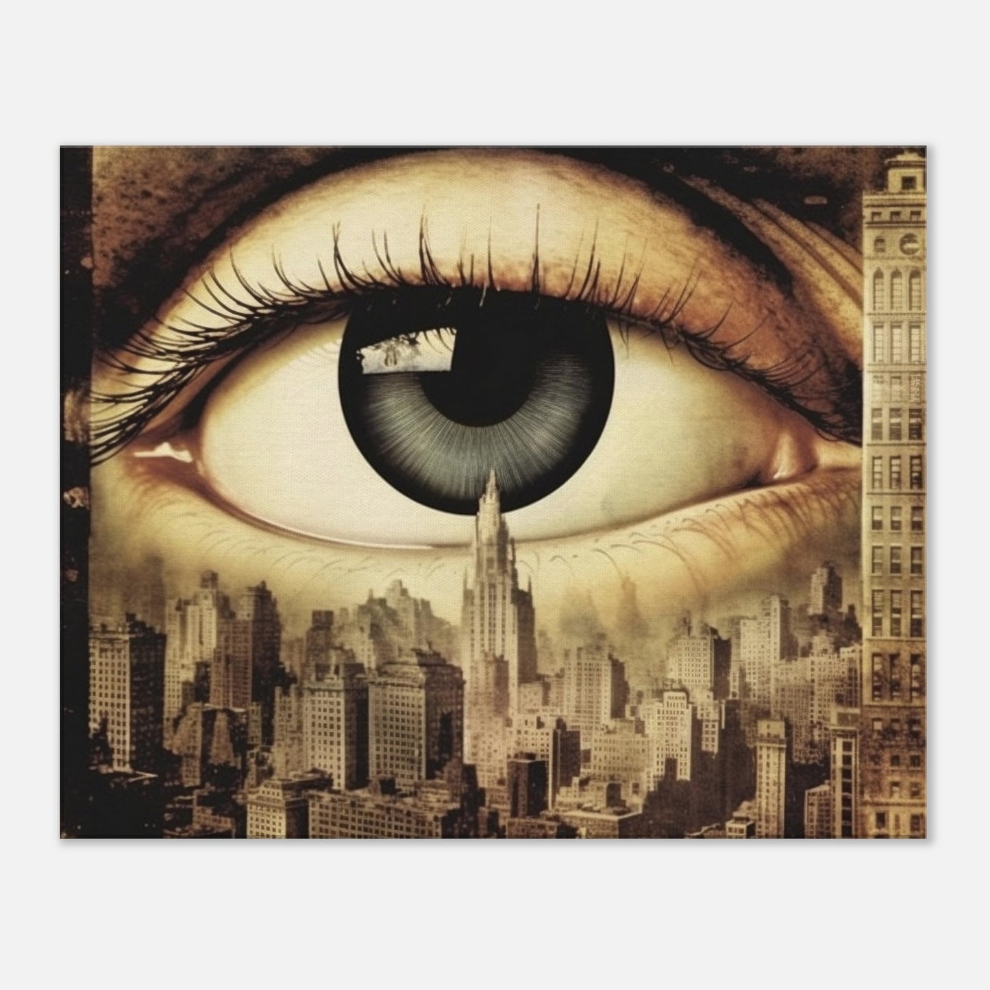 New York City - Canvas - Eye To An Eye