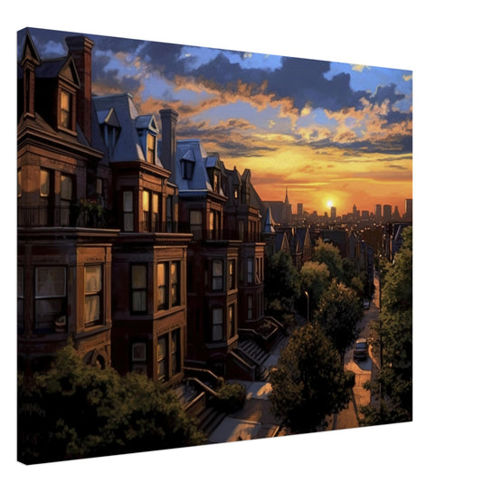 Boston - Canvas - Back Bay Dreams