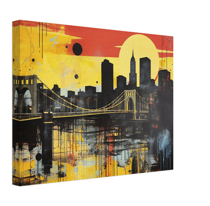 Pittsburgh - Canvas - Bridging Style