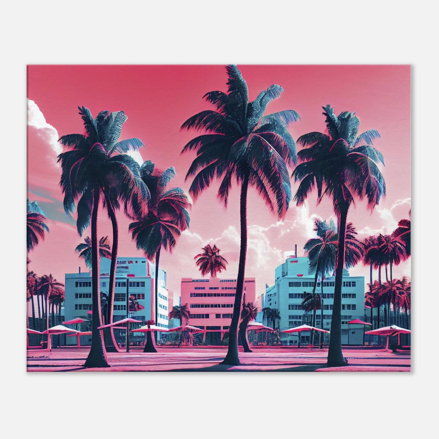 Miami - Canvas - Beach Vibe