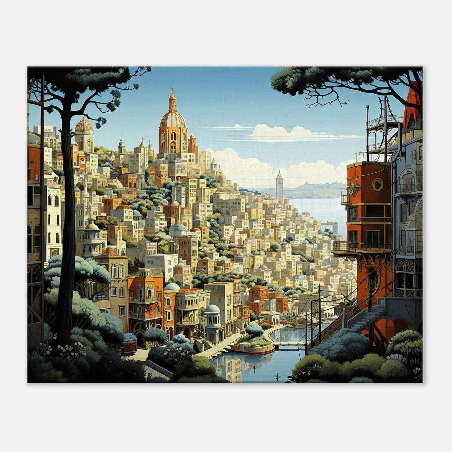 San Francisco - Canvas - Blocks And Blocks