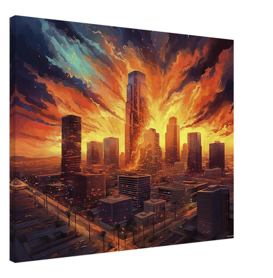 Phoenix - Canvas - Vivid Sunset