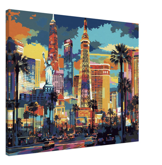 Las Vegas - Canvas - Bright And Flashy