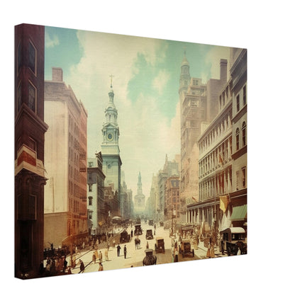 Philadelphia - Canvas - Vintage