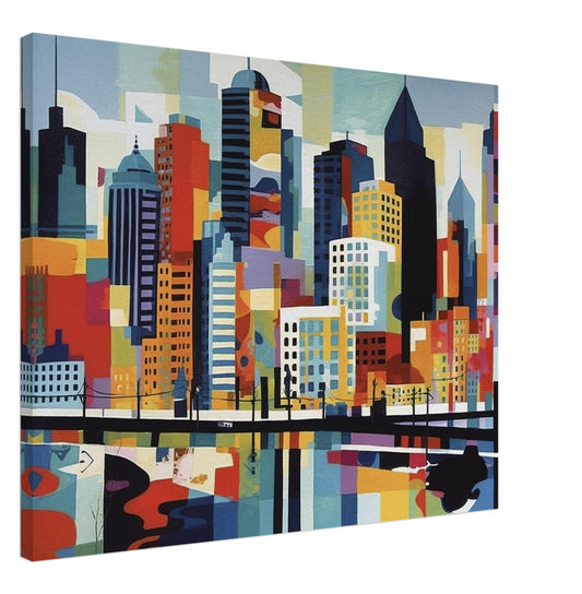 Baltimore - Canvas - Pointy Cityscape