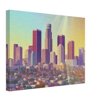 Los Angeles - Canvas - Vibrant Cityscape