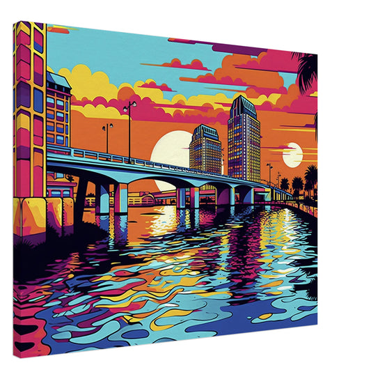 Tampa - Canvas - Bridge Crossing