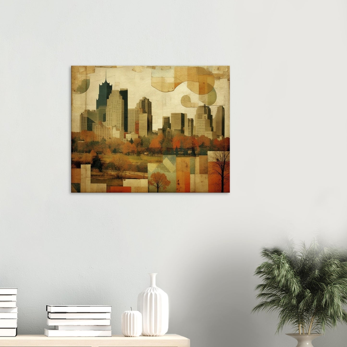 Detroit - Canvas - City Charm