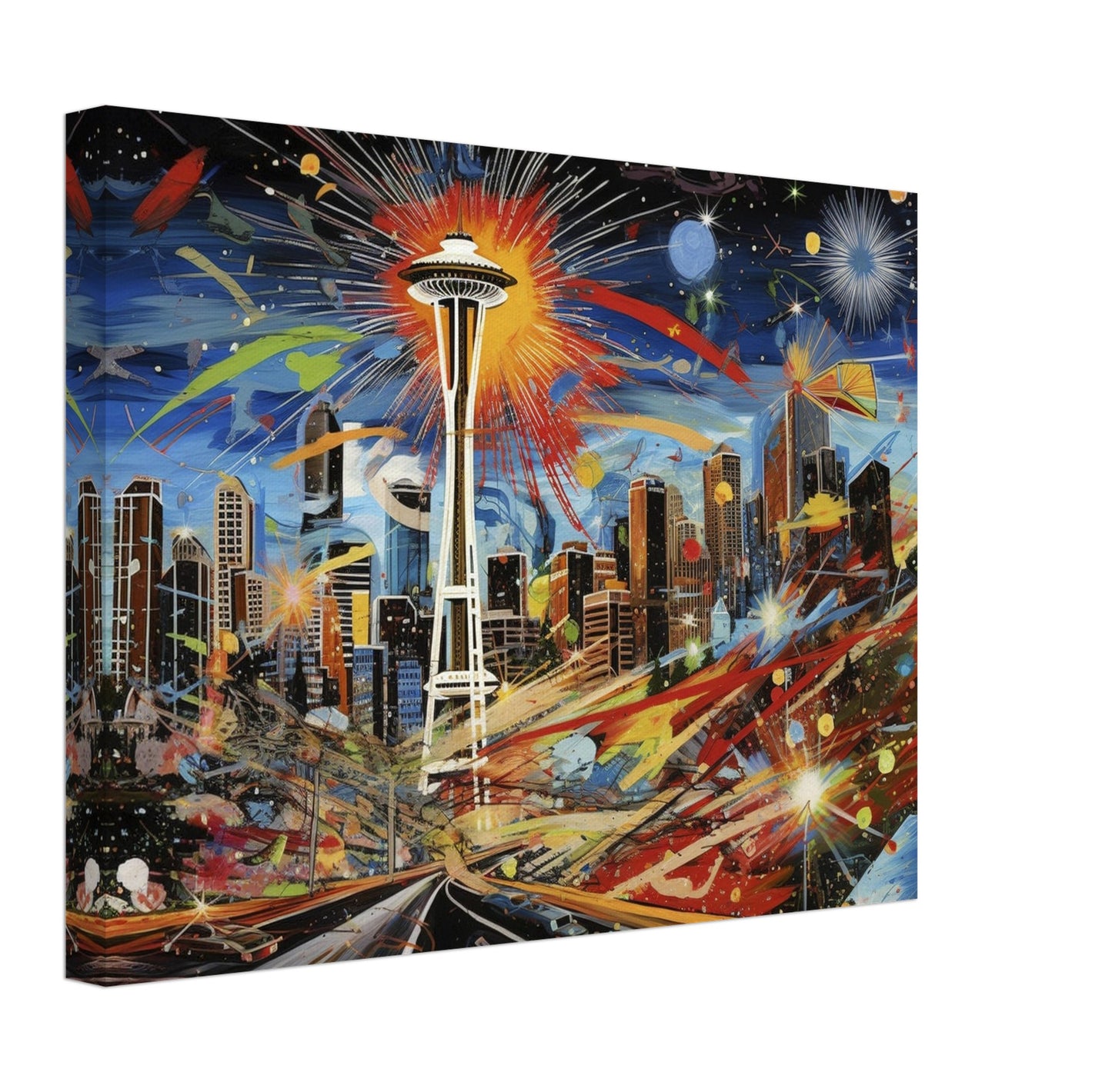 Seattle - Canvas - Vibrancy