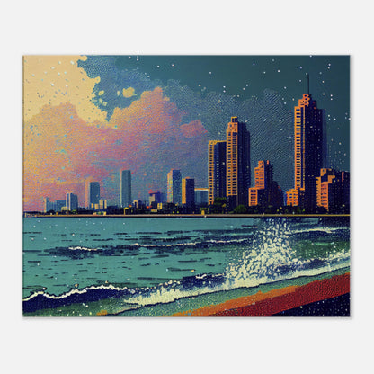Miami - Canvas - Off The Beach