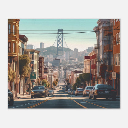 San Francisco - Canvas - Bridge Ahead
