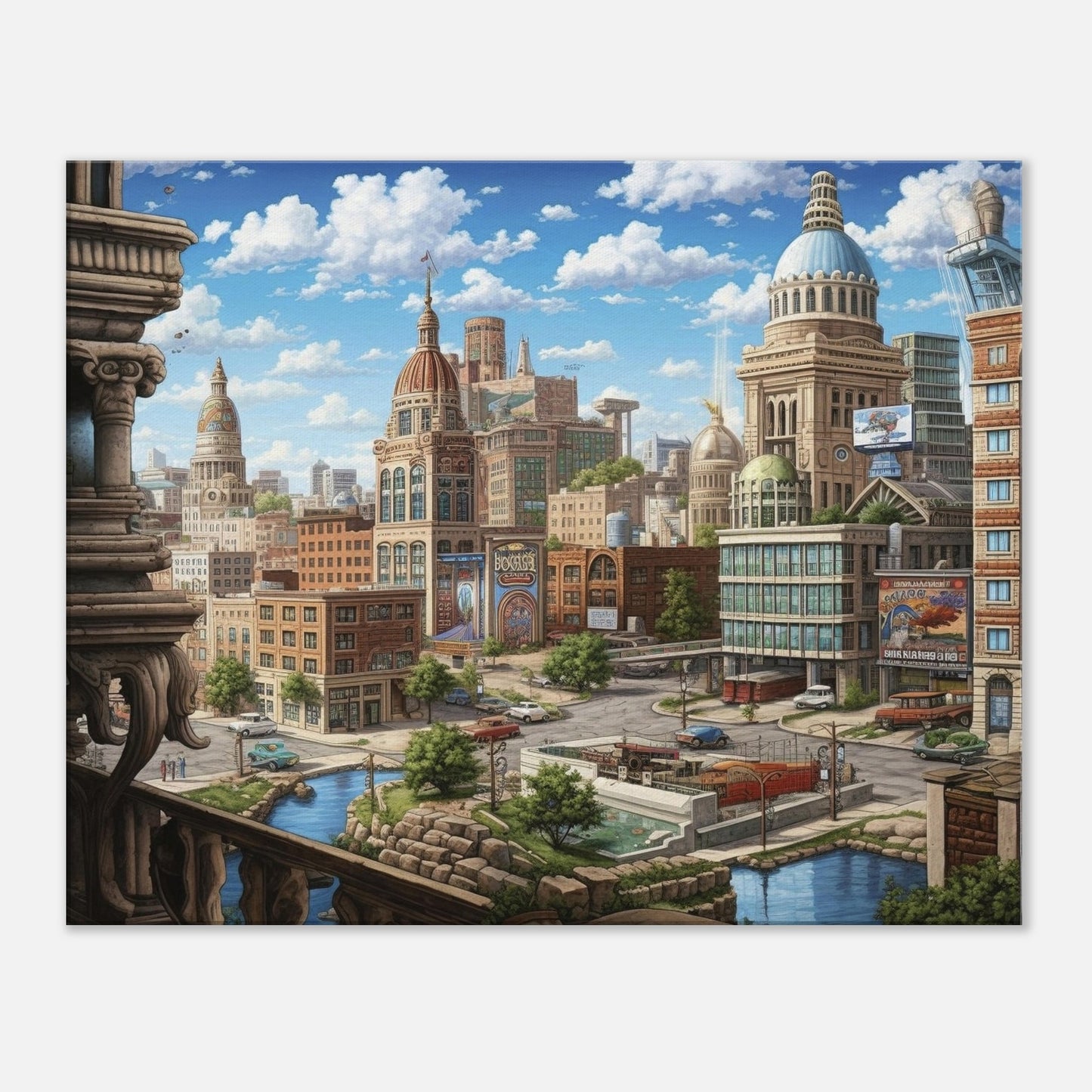 Kansas City - Canvas - City Realized