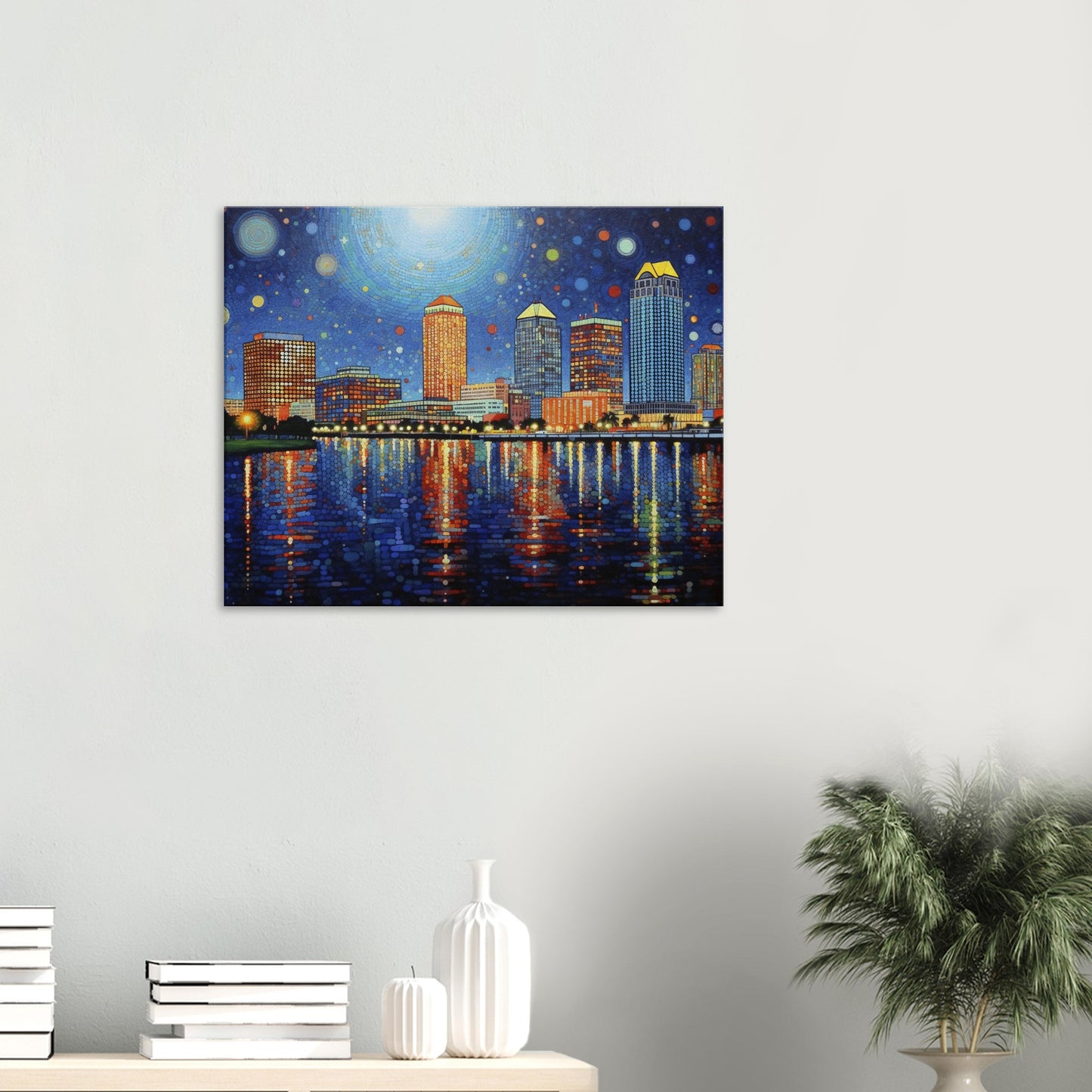 Tampa - Canvas - Glowing Sky