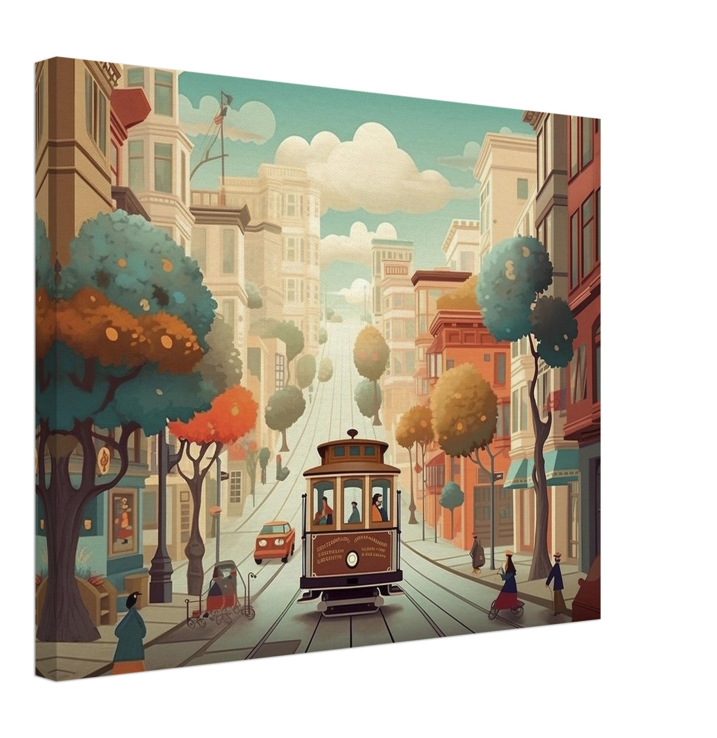 San Francisco - Canvas - Cable Car Heritage