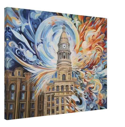 Philadelphia - Canvas - Spirals