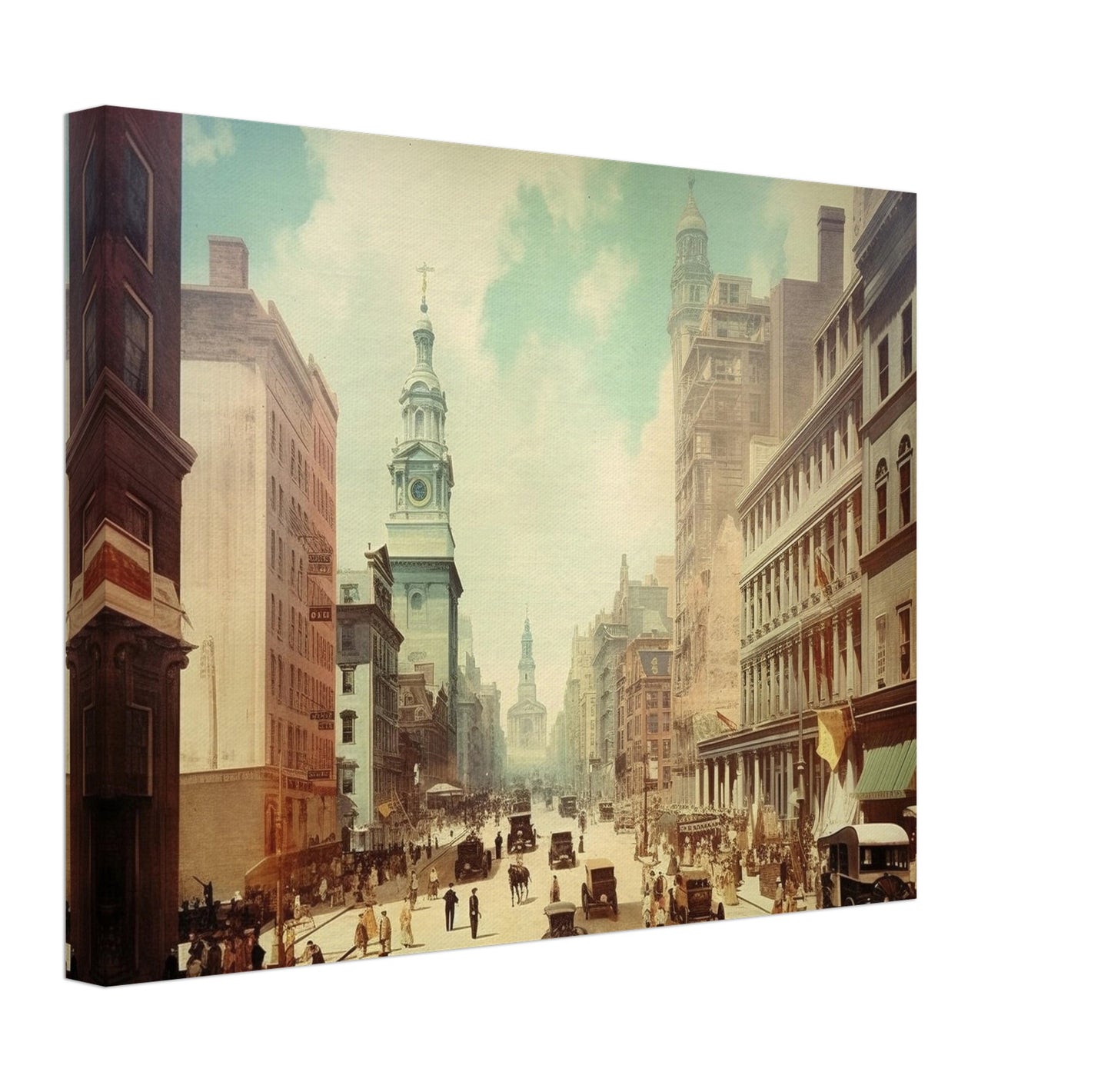 Philadelphia - Canvas - Vintage