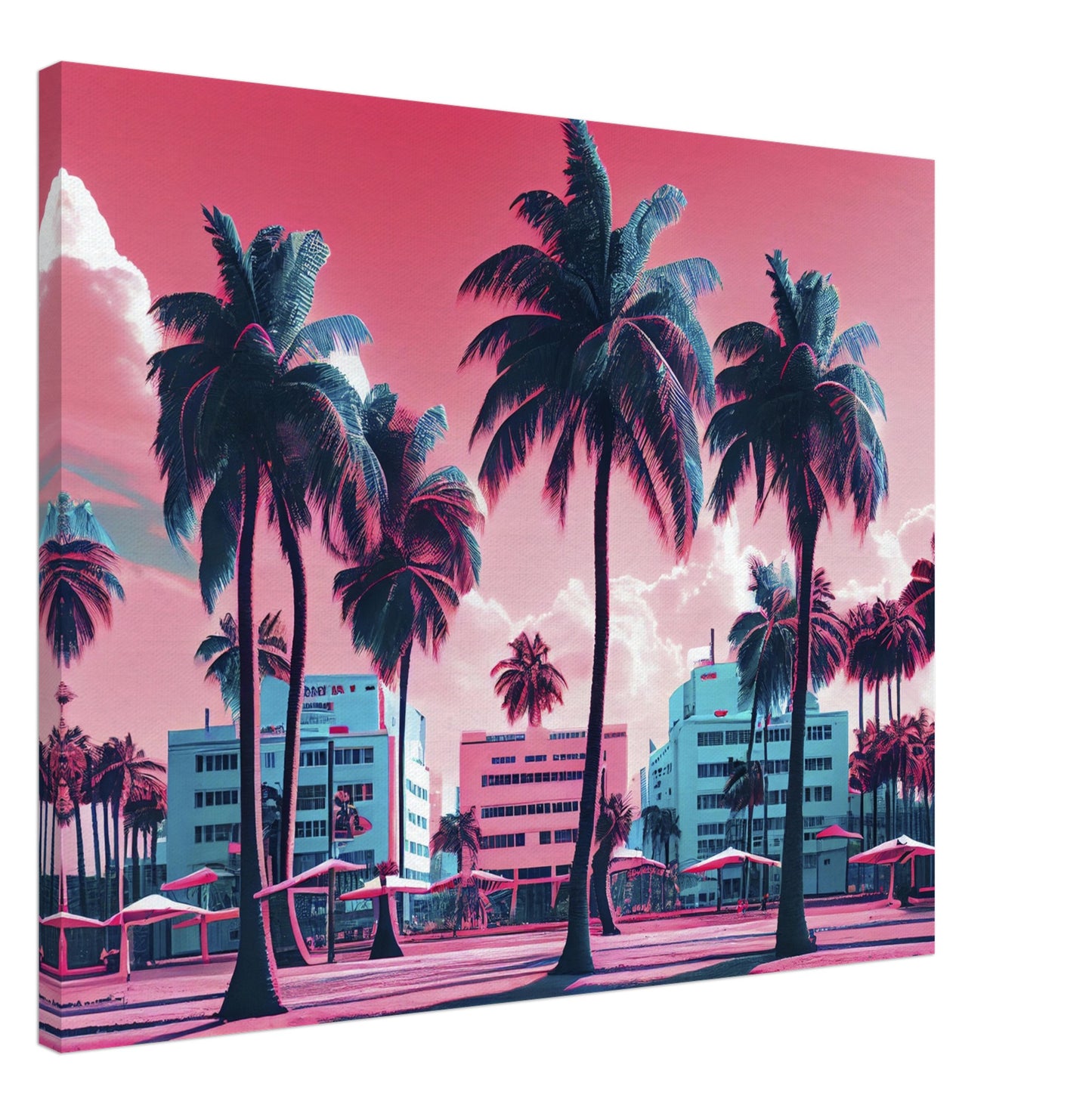 Miami - Canvas - Beach Vibe