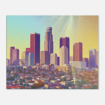 Los Angeles - Canvas - Vibrant Cityscape