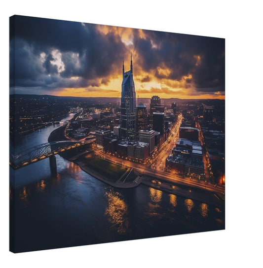 Nashville - Canvas - Illuminated Sky